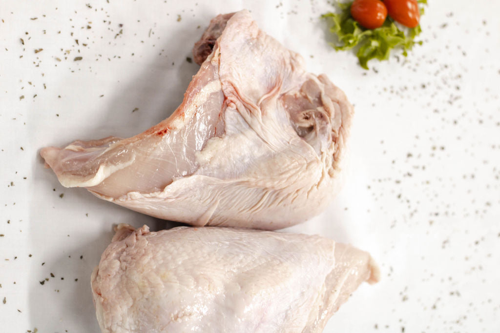Alberta's finest bone-in, skin-on chicken breast (6 lbs)