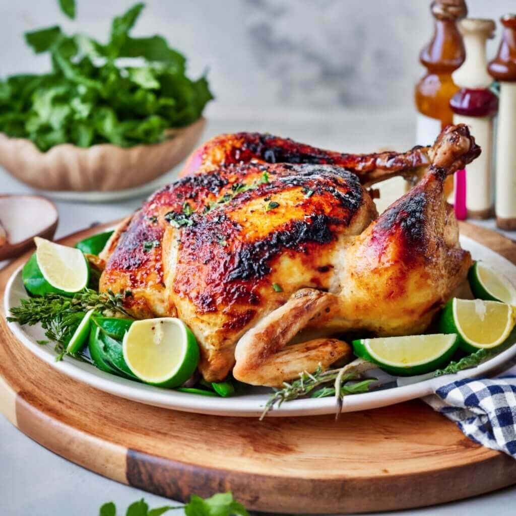 Finest Broiler Chicken from Local Butchery, Prepared